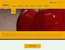 Tablet Screenshot of felipestaqueria.com